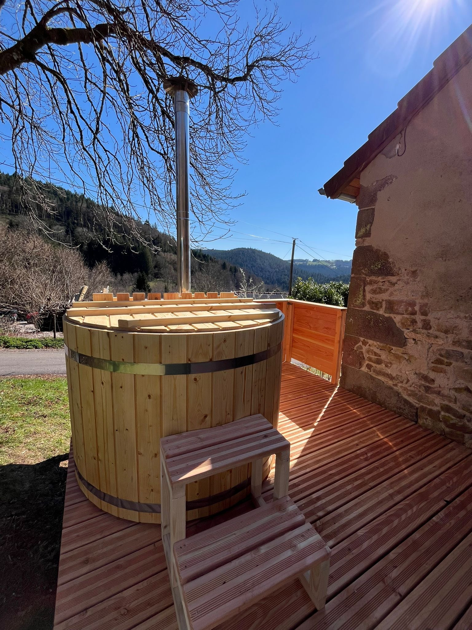 GreenGo La Source, maison avec bain finlandais en extérieur