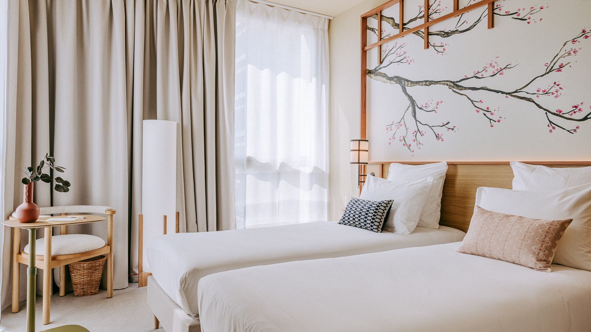 Logement GreenGo: Chambre d'angle - lit double ou twin