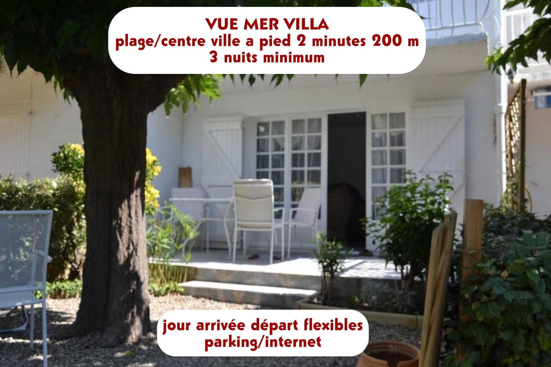 Hôte GreenGo: Villa vue mer plage a pied 2 minutes internet parking