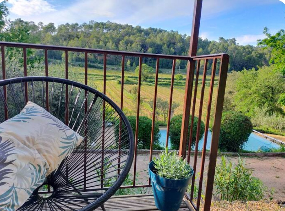 Le Figuier gite de charme face au vignoble 40' des gorges du verdon et des plages-Piscine