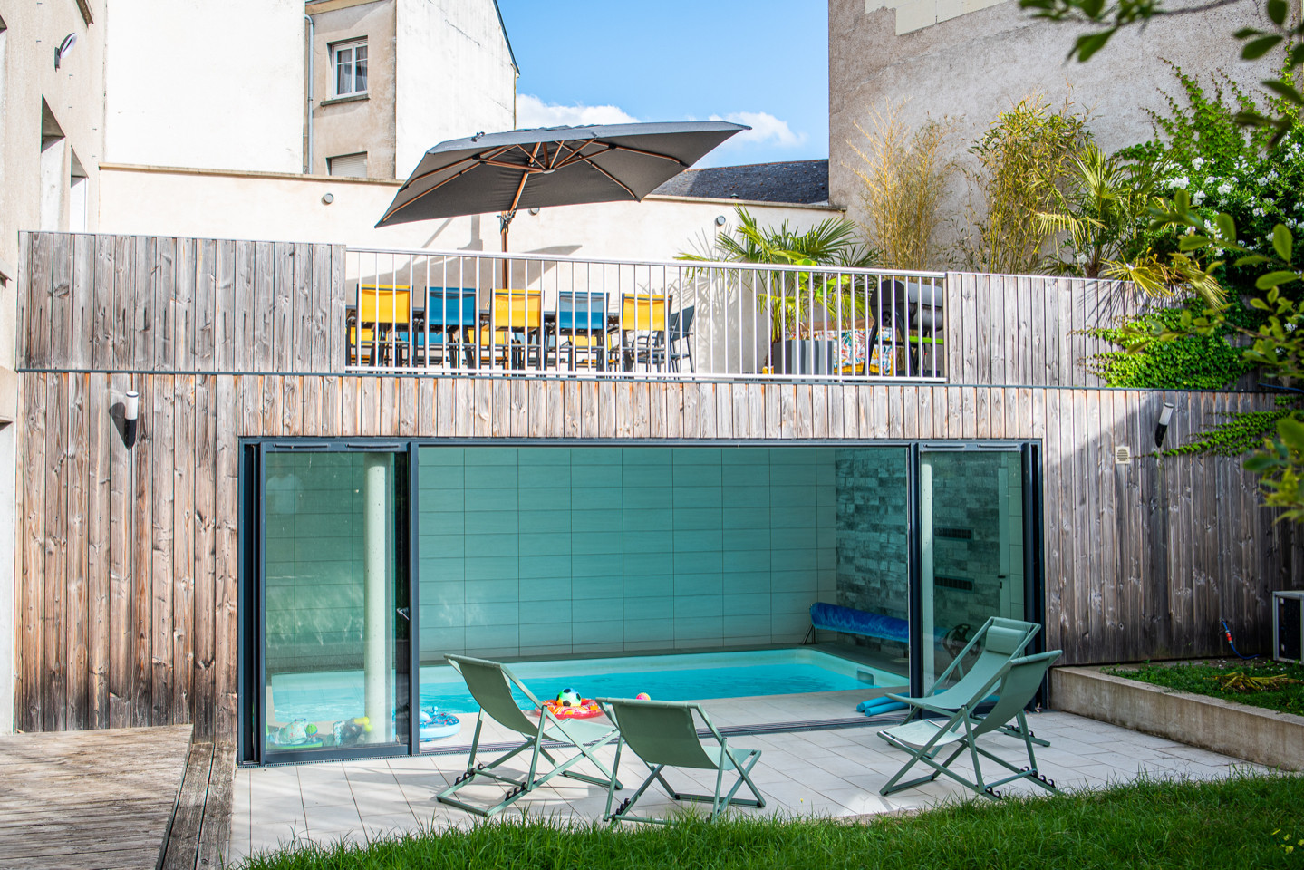 Natur’île Saumur centre - Piscine intérieure chauffée - Loire, châteaux et vignobles