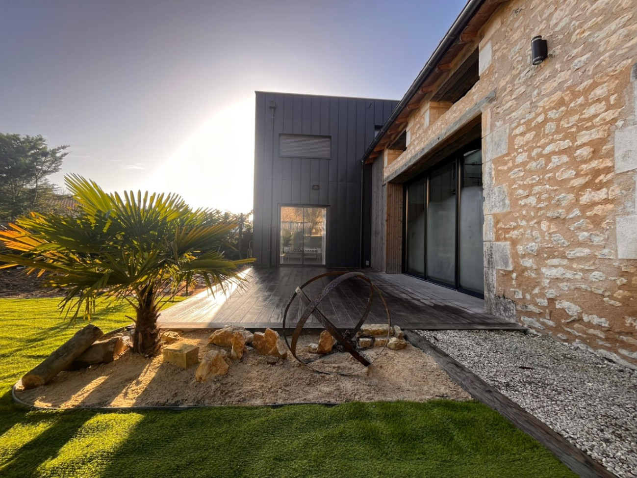 Le palmier rose