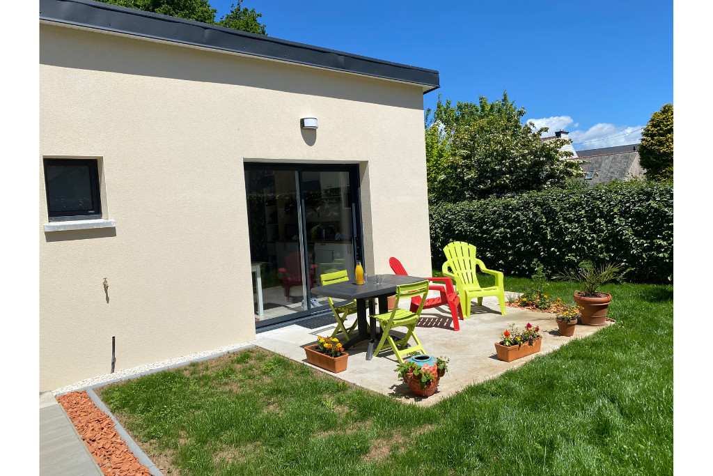 GreenGo 🍓 Charmant studio meublé classé 2* avec jardin et terrasse au sud & au calme pour 2p