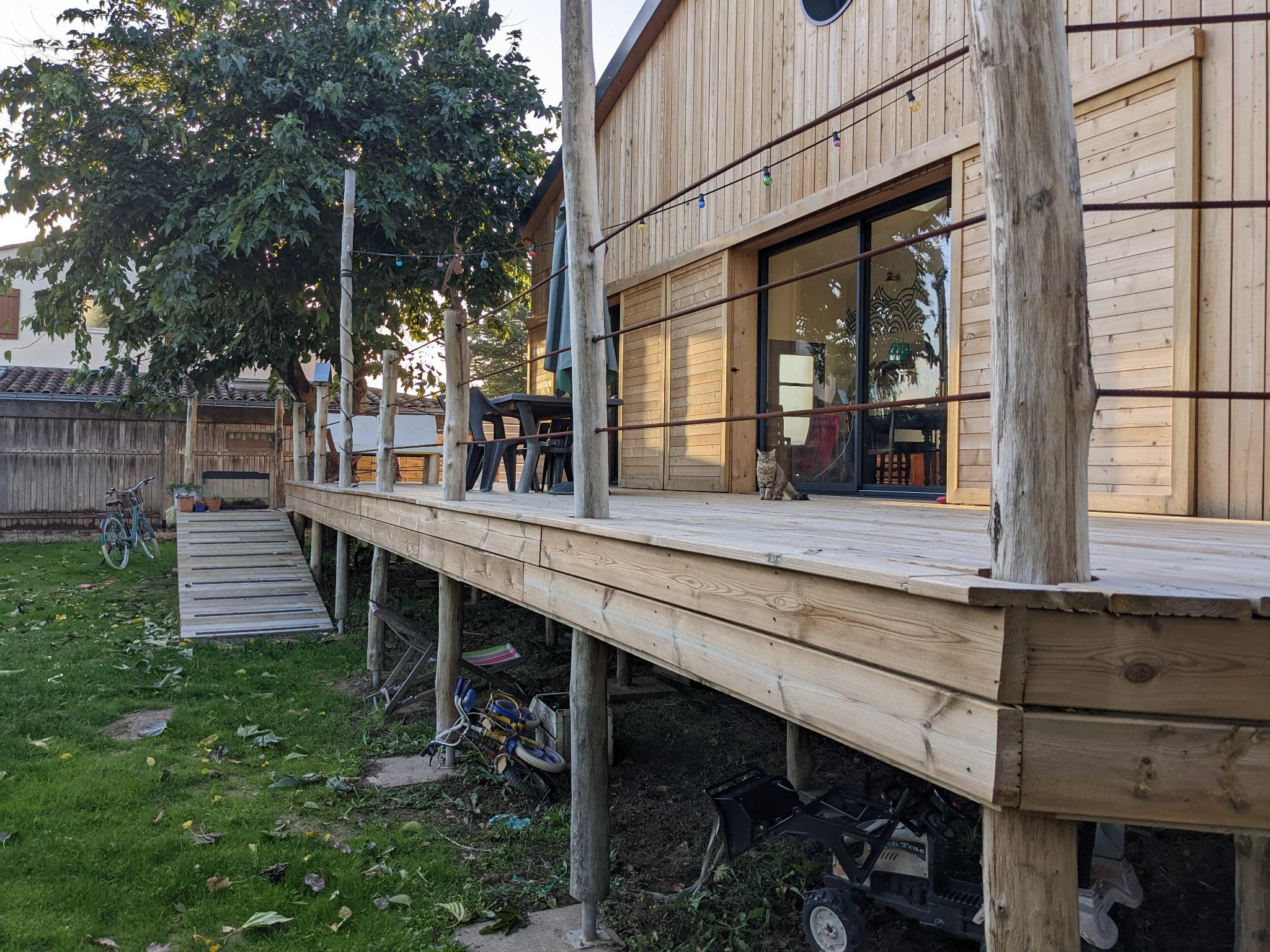 GreenGo À 5 min des plages, Eco-Villa en bois au calme, idéal pour les familles