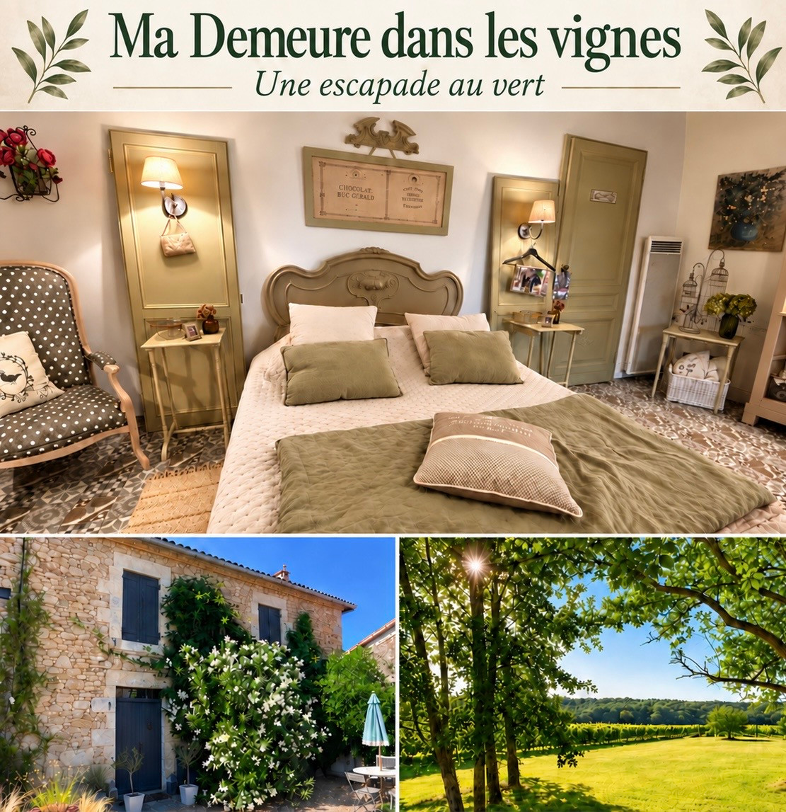 Ma demeure dans les vignes
