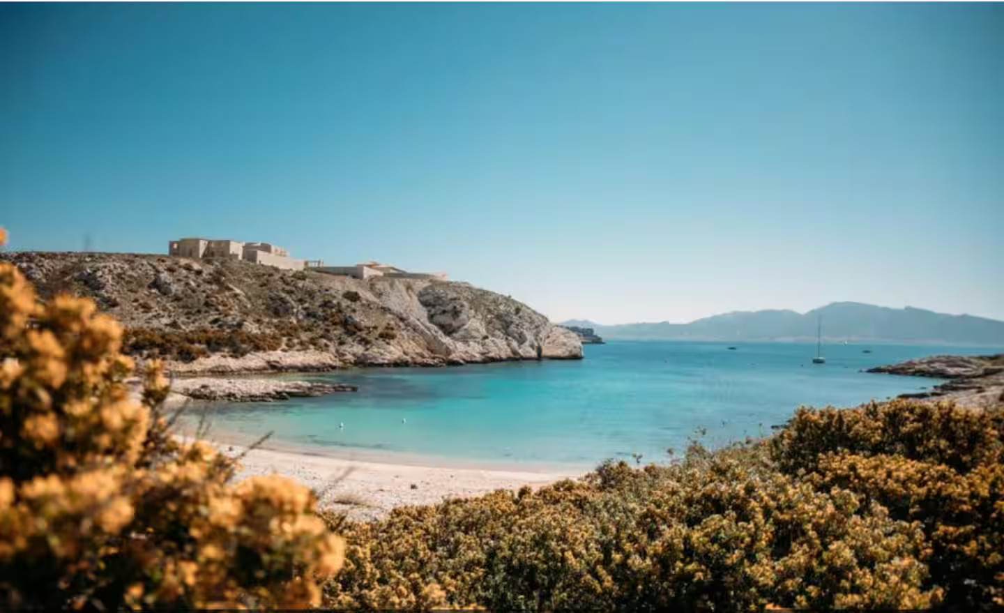 GreenGo Studio sur l'île du Frioul (parc Naturel des Calanques)
