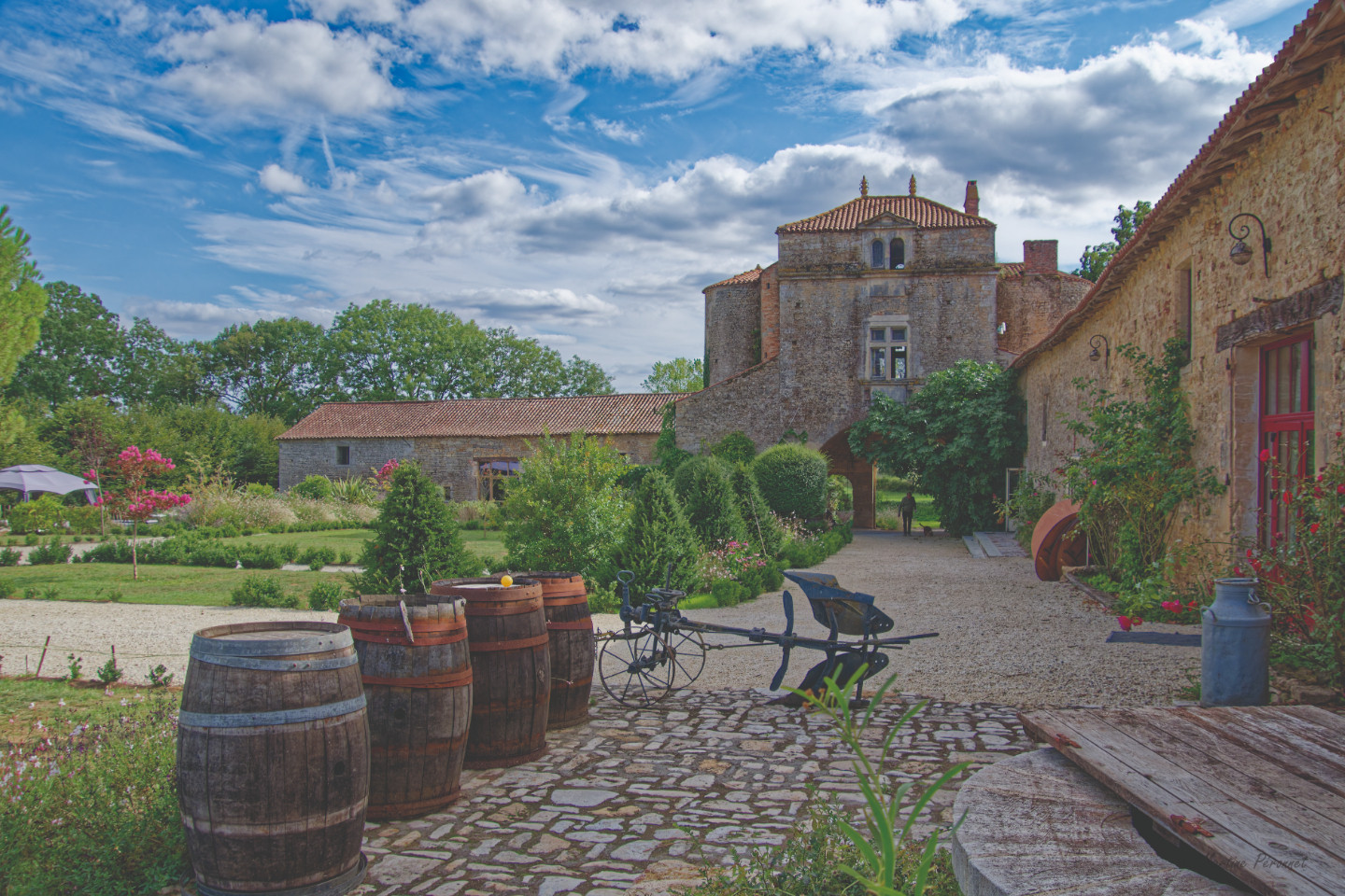GreenGo La chambre aux citations du château de la Cressonnière.