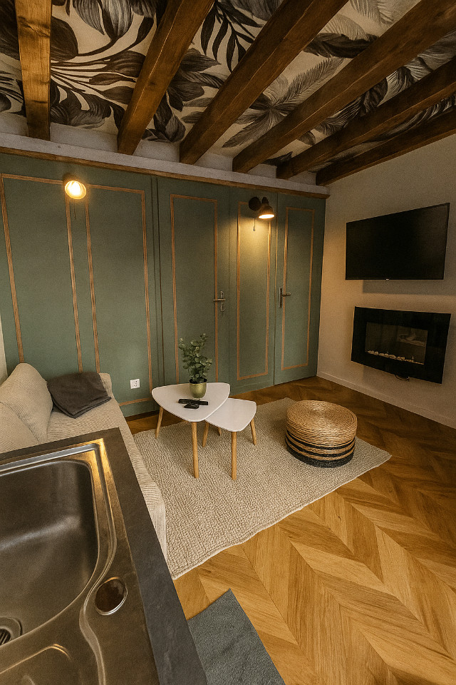 GreenGo Suite romantique Luxe Balnéo et sauna privé