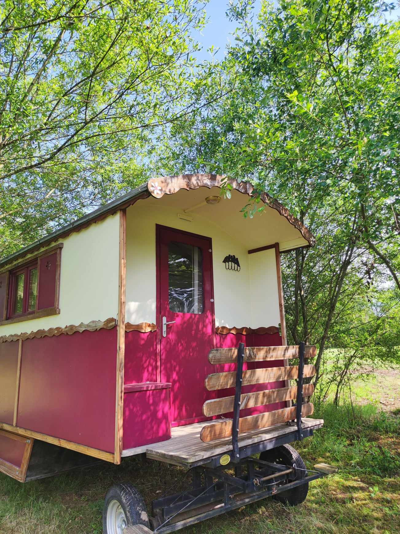 Logement GreenGo: La Roulotte Couzote