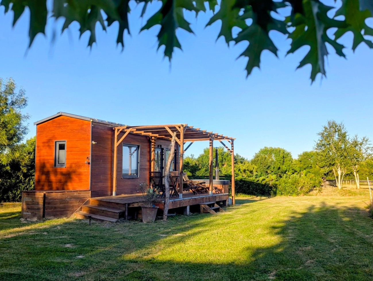 Un havre de paix face aux Pyrénées -Tiny House & Bain Nordique