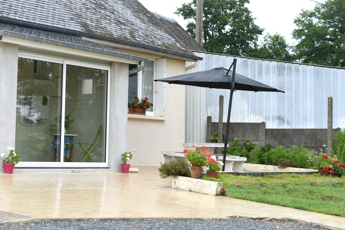 Gîte près d'un plan d'eau