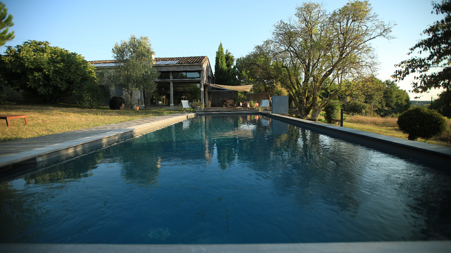 Maison avec piscine petit coin de paradis