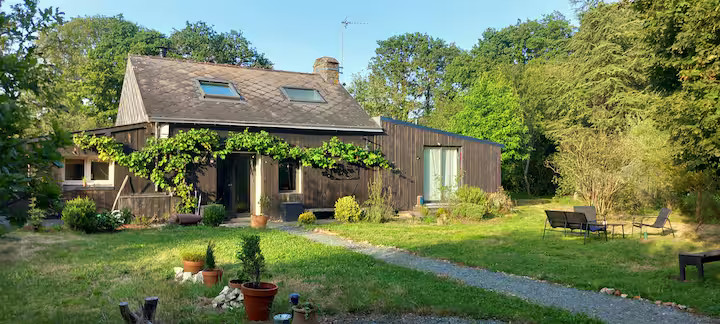 La cabane Lac maison/ Offre optionnelle atelier ceramique et Qigong