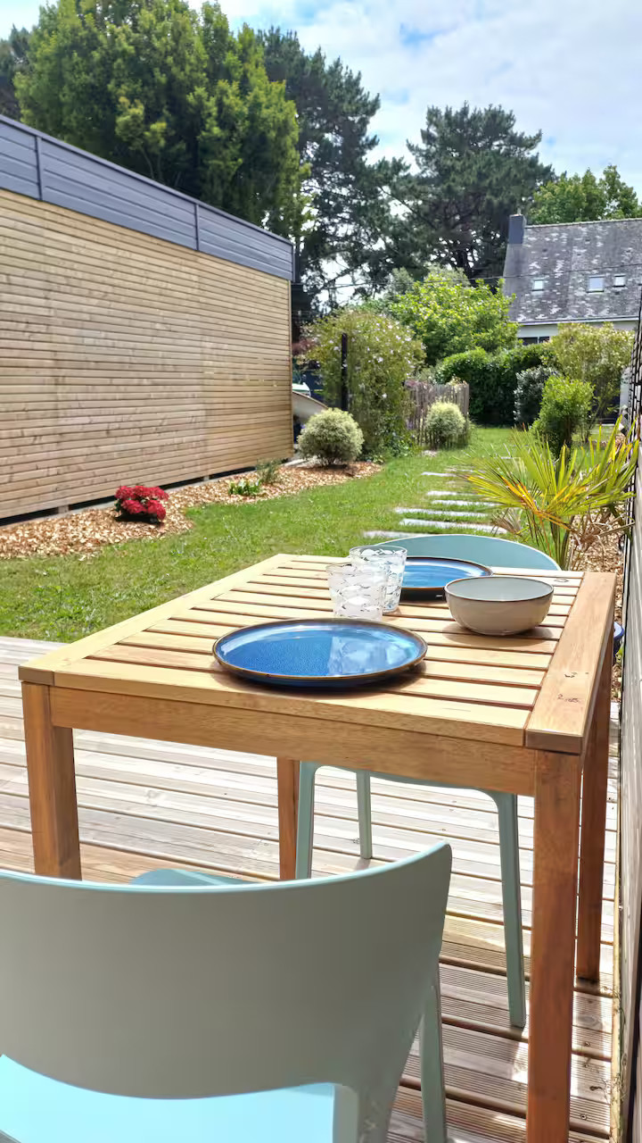 Studio • Jardin & Terrasse privée • au calme