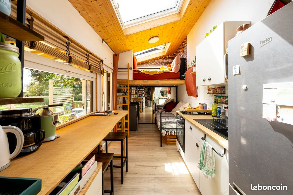 Logement GreenGo: La tiny house sous les étoiles