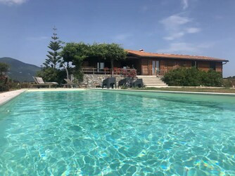 Hôte GreenGo: Villa Serra piana au calme, piscine en pleine nature, vue mer et montagne, la plage à 5min