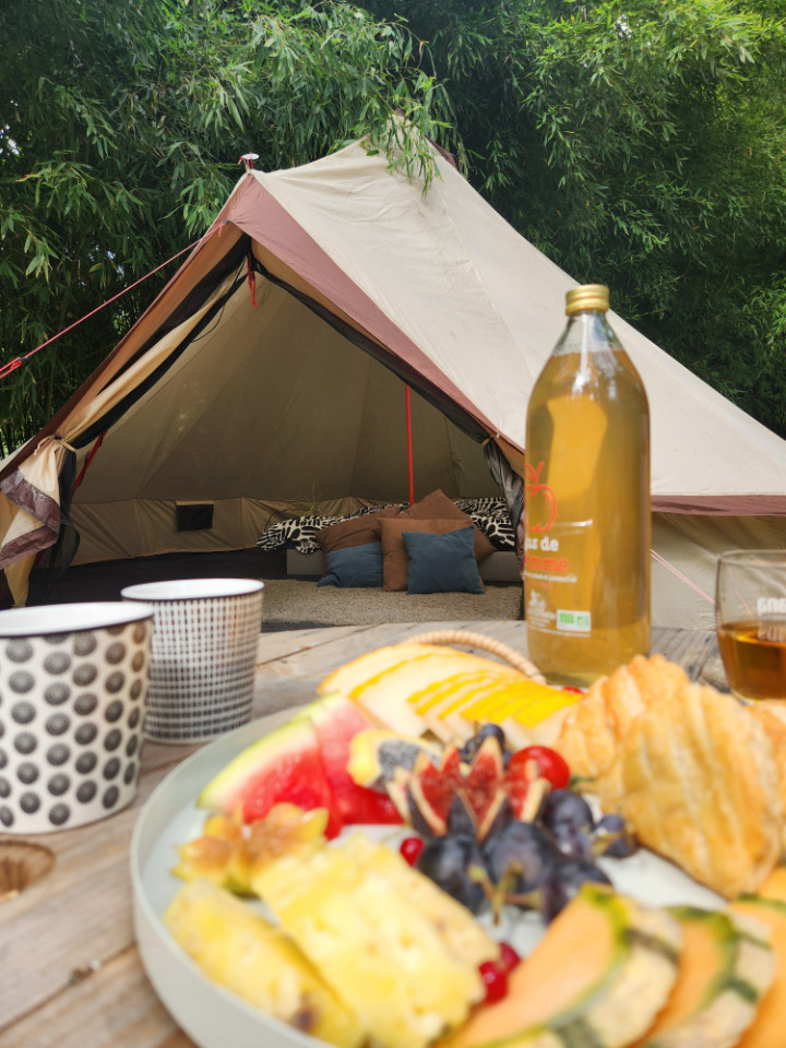 Logement GreenGo: Le tipi des bords d'Ariège