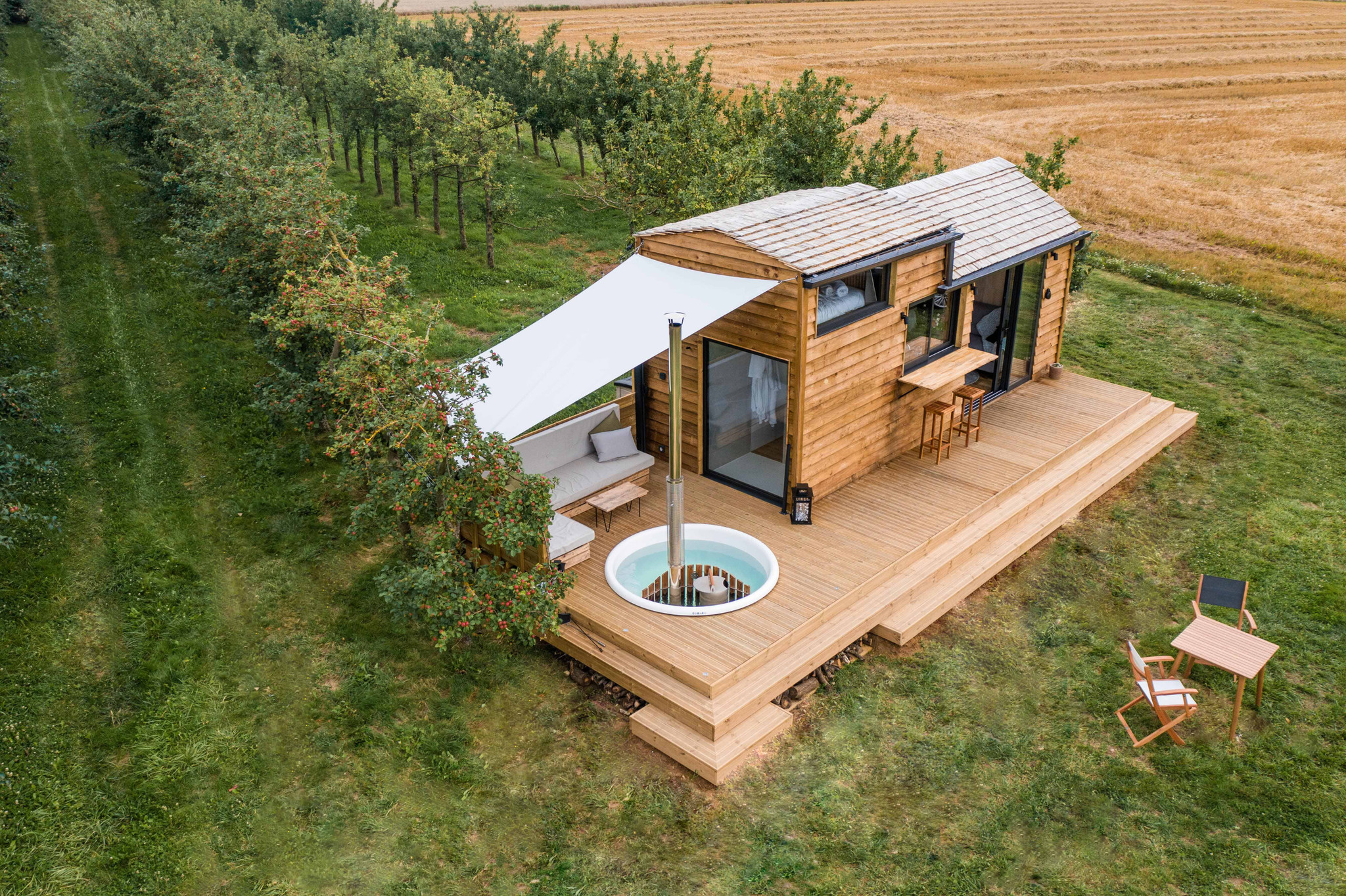 Hôte GreenGo: "Sacrée Cabane" - Tiny house & Spa