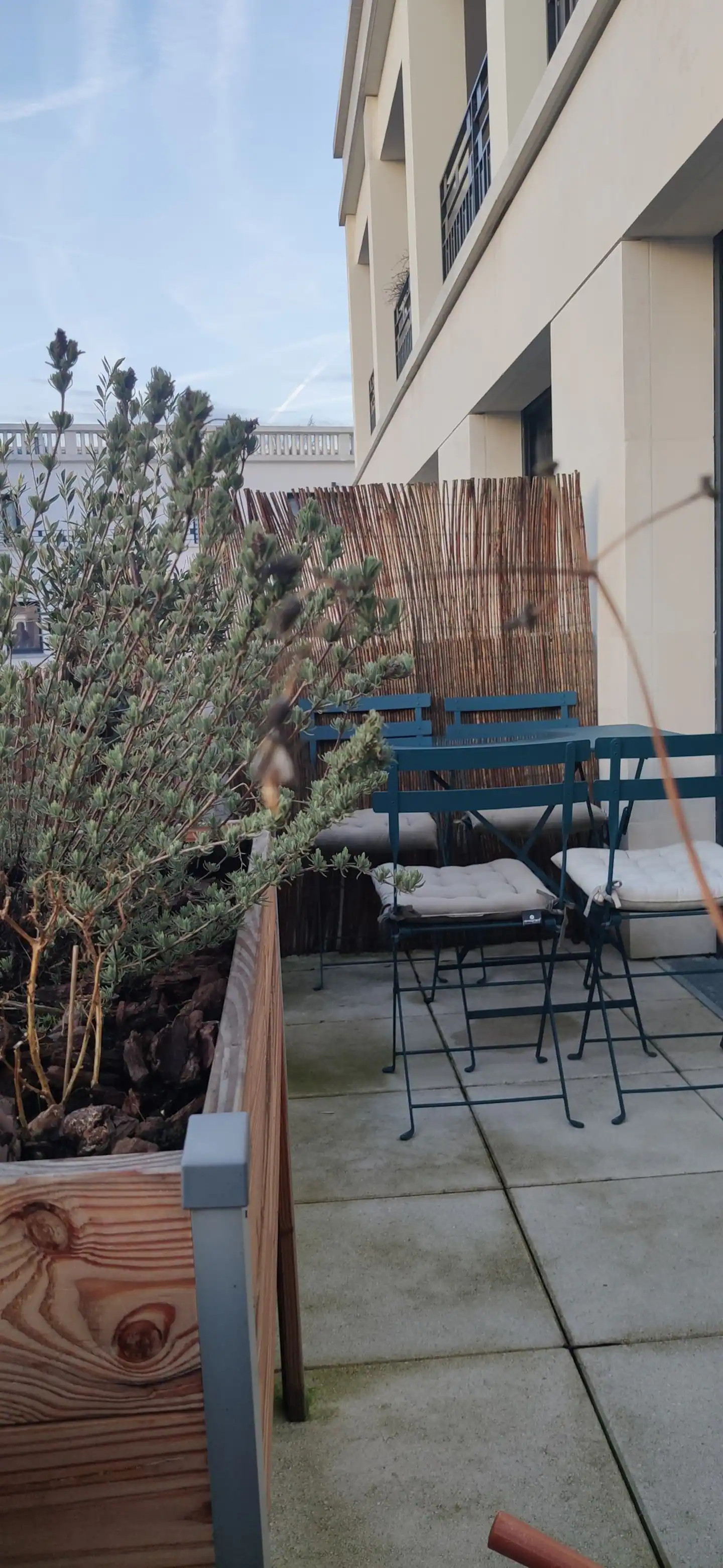Appartement familial dans Écoquartier des Docks, balcon vue sur Paris et parking