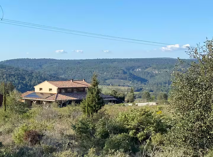 Gîte dans la garrigue et au grand air