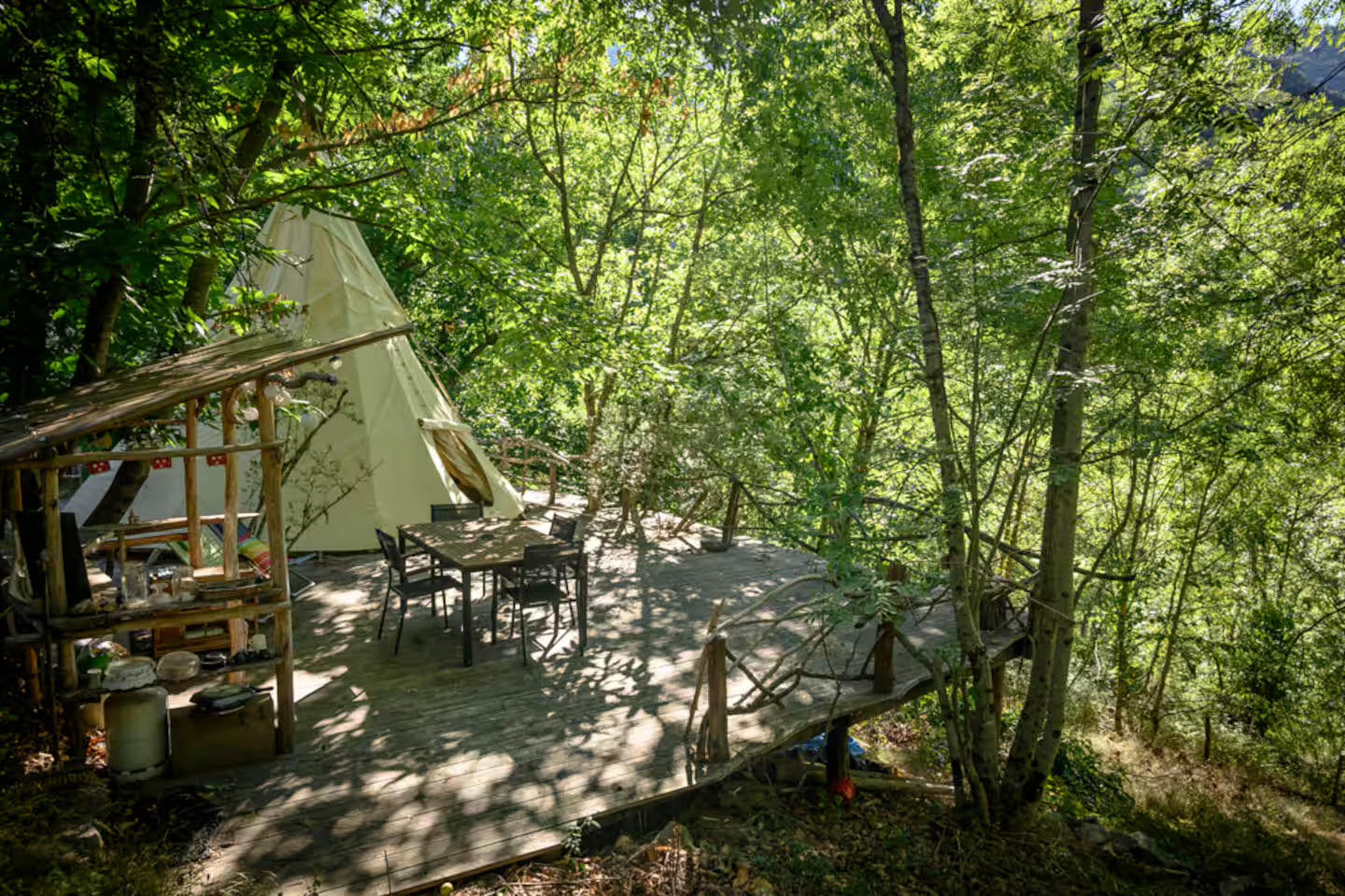 Hôte GreenGo: Tipi Ardèche Proche Riviére