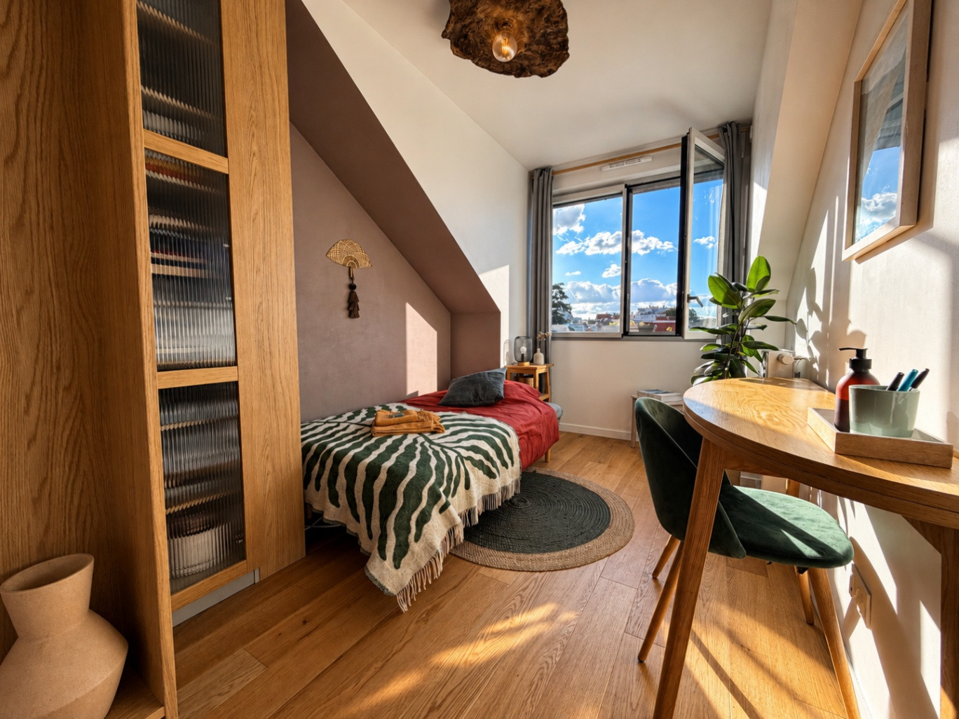 Chambre cosy chez Simon et Jérémy