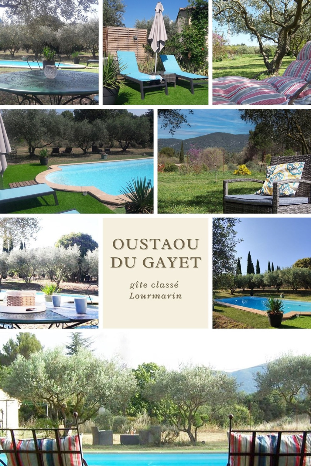 Oustaou du Gayet gite de charme à Lourmarin