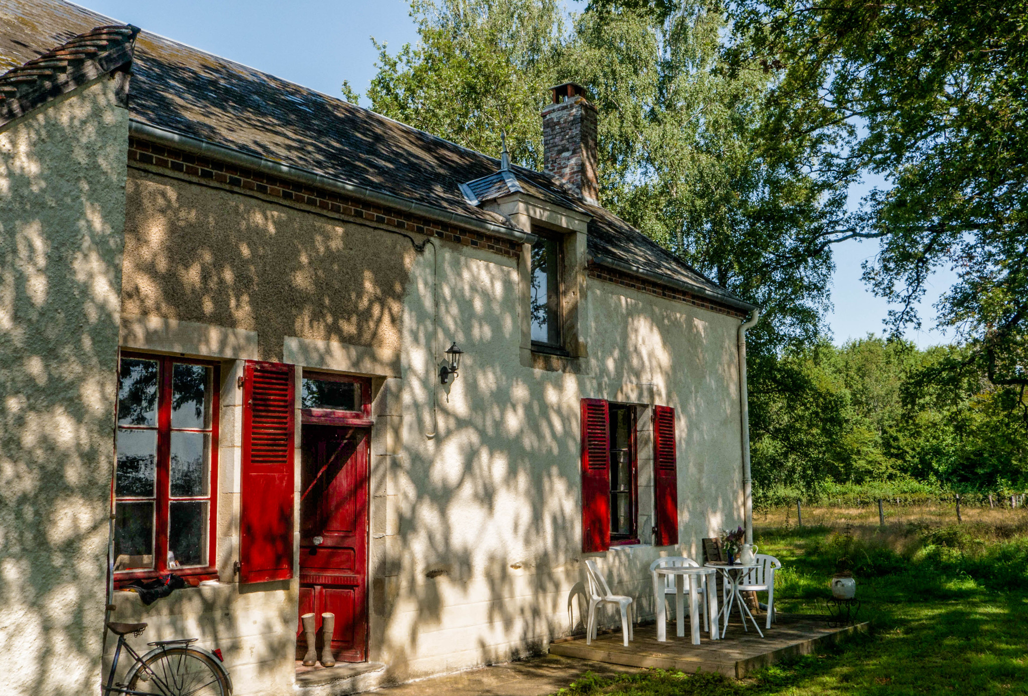 Sous les chênes