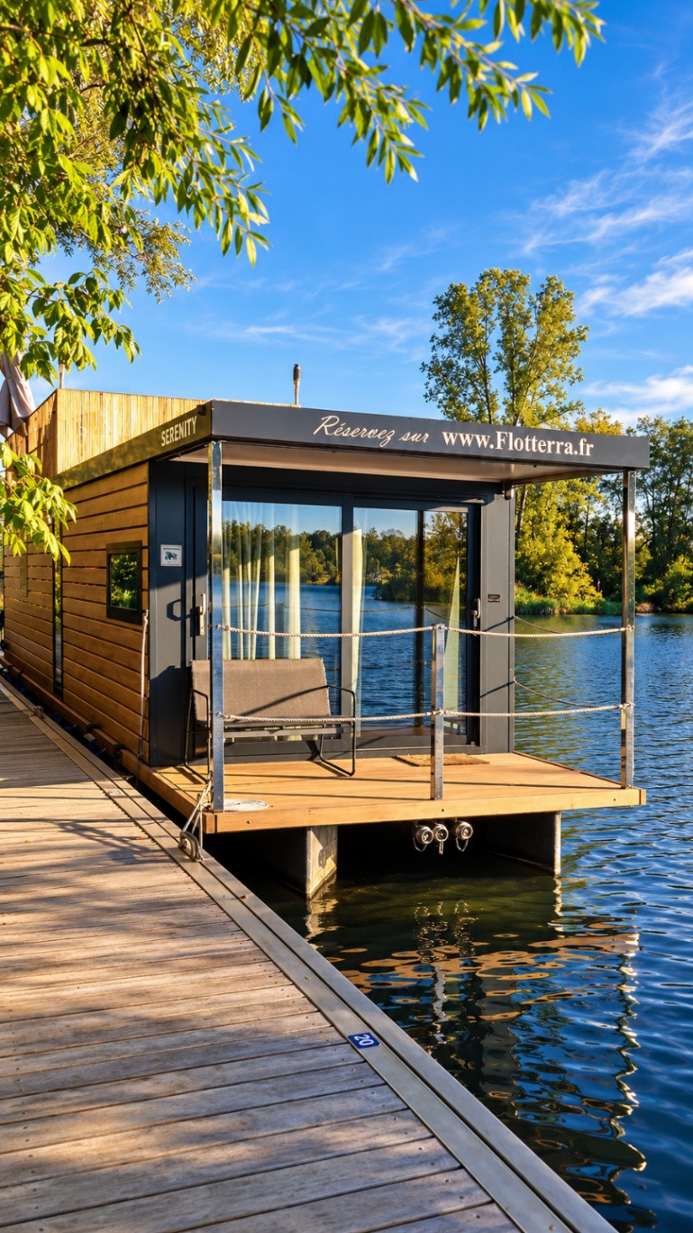 GreenGo Houseboat Serenity by Flotterra