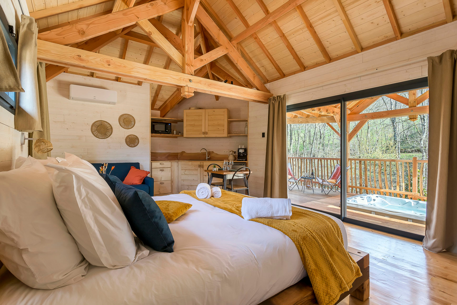 Logement GreenGo: Cabane Spa Verveine