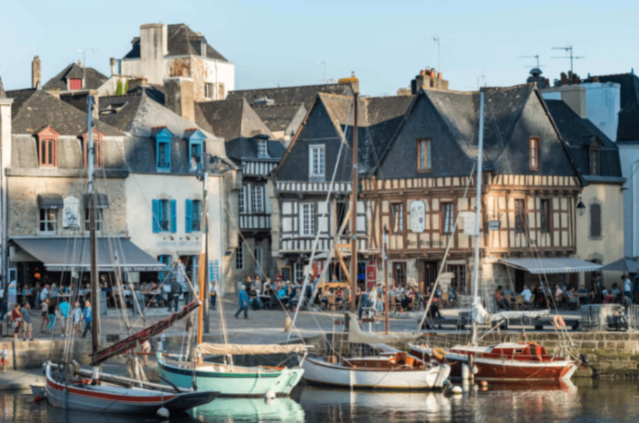 Coup de coeur - Rare sur le port de st Goustan
