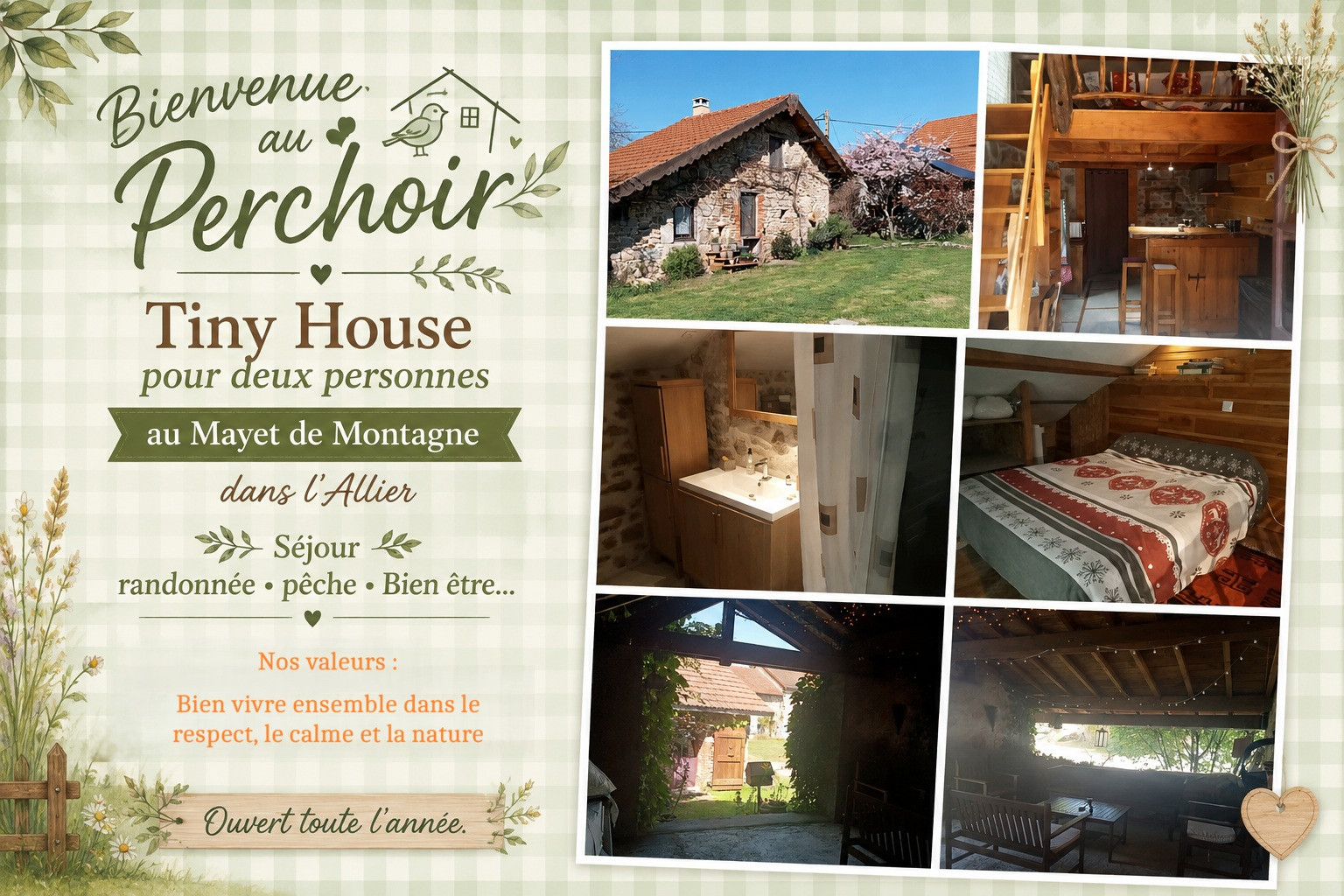 Hôte GreenGo: Le Perchoir