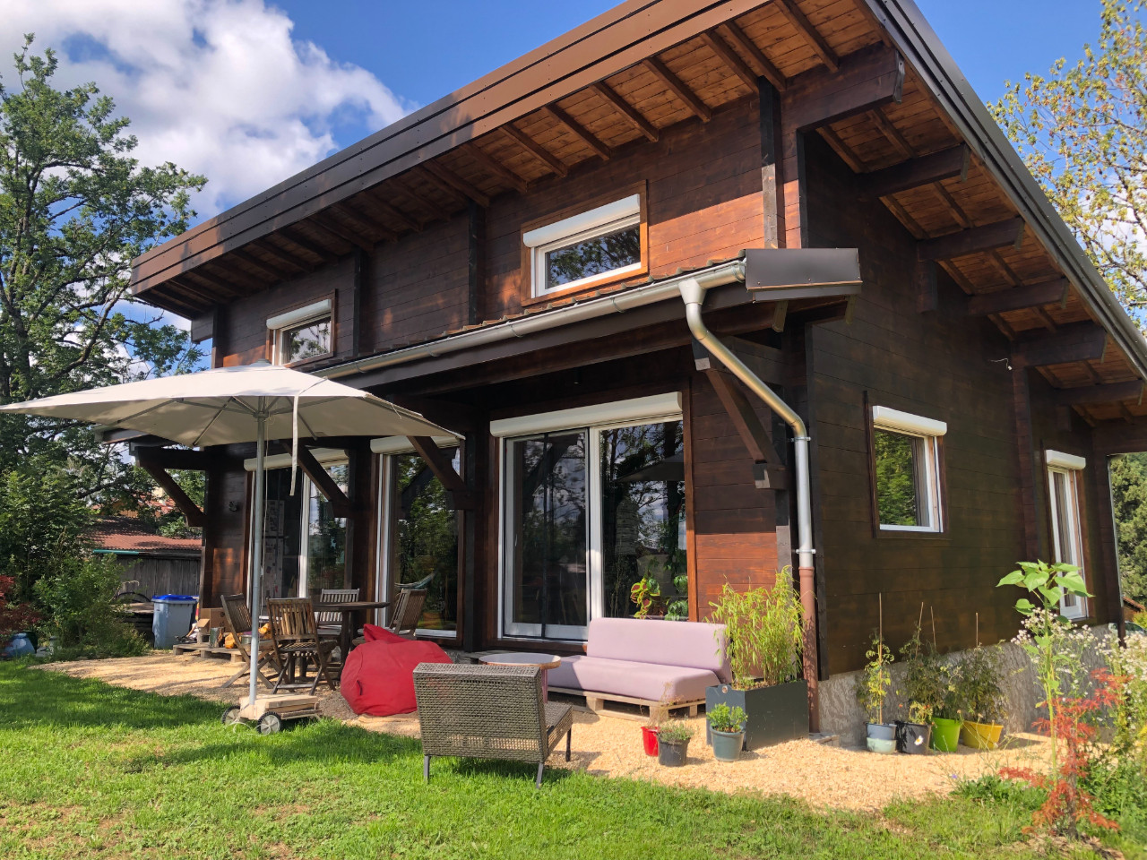La cabane de Sole, Olivia et Ludovic