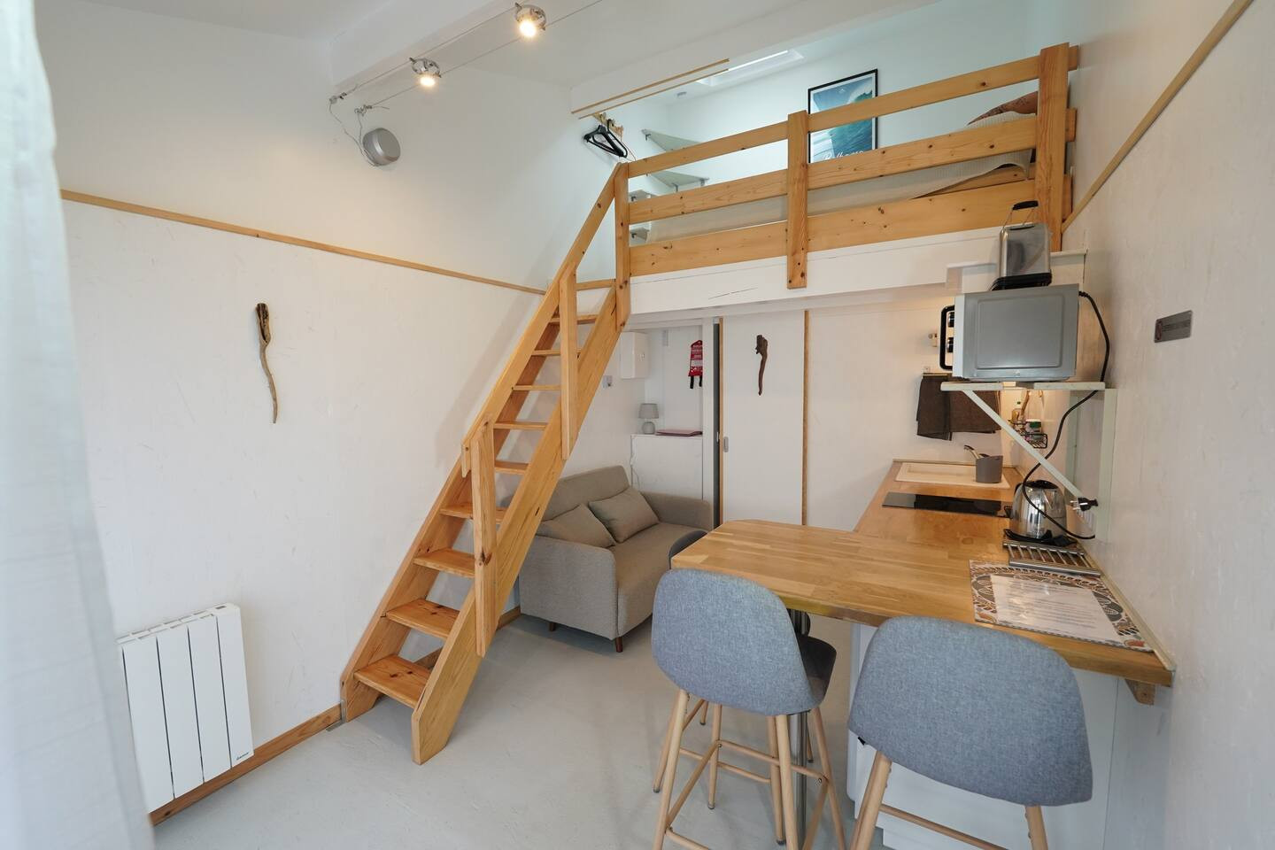 GreenGo Studio Tout Bois Tout Cosy - 200m de l'océan