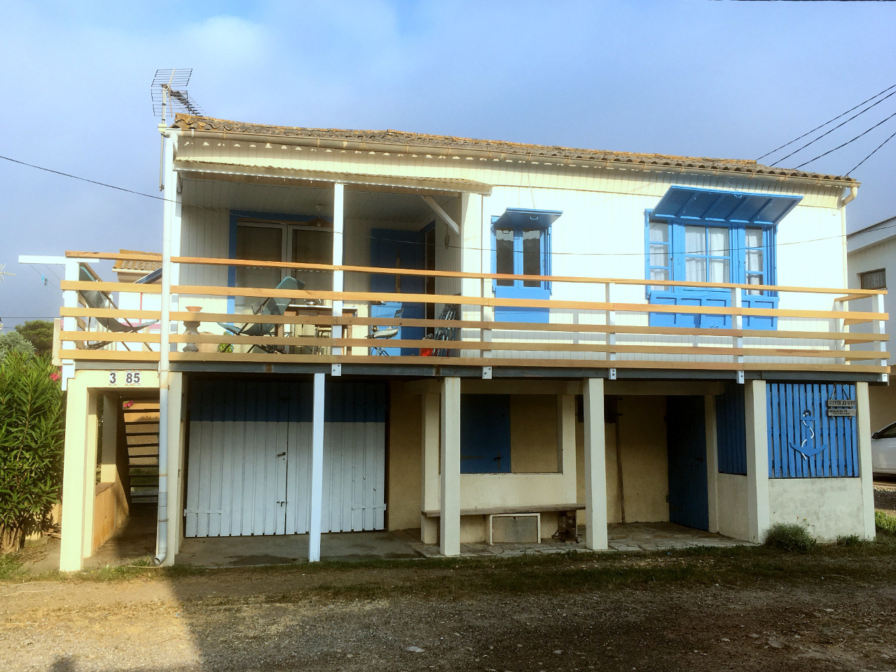 Logement GreenGo: Chalet Bleu Mer - plage des chalets - Gruissan