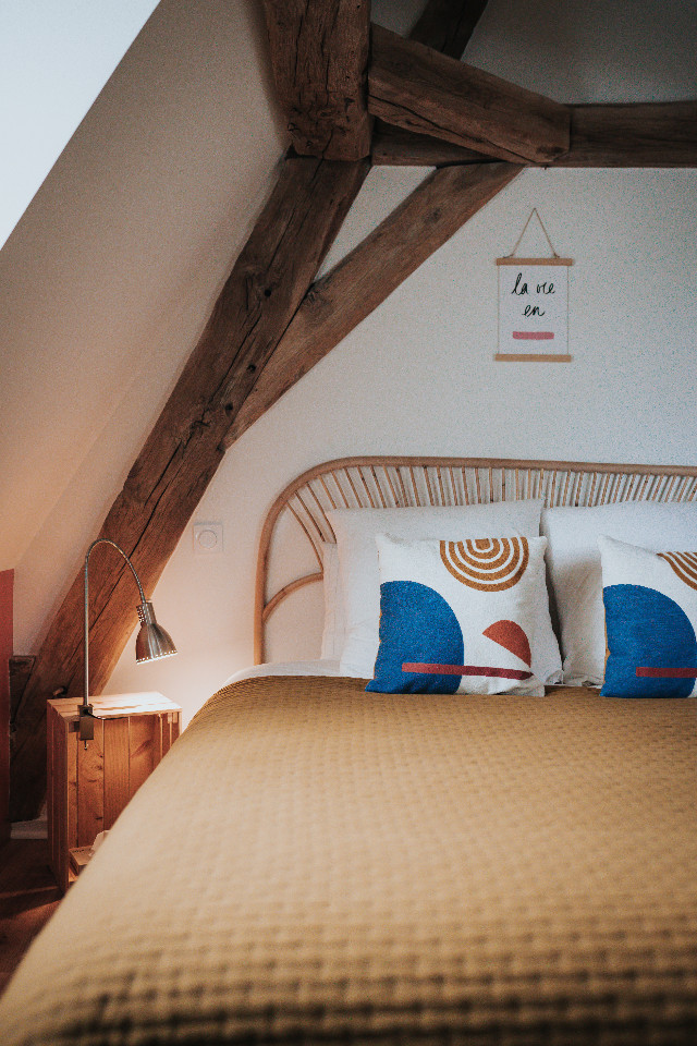 Logement GreenGo: Les Petits Noizons • Chambre avec vue vignes