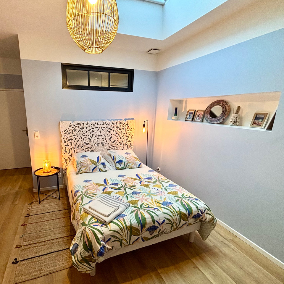 La chambre calme de la Bastide
