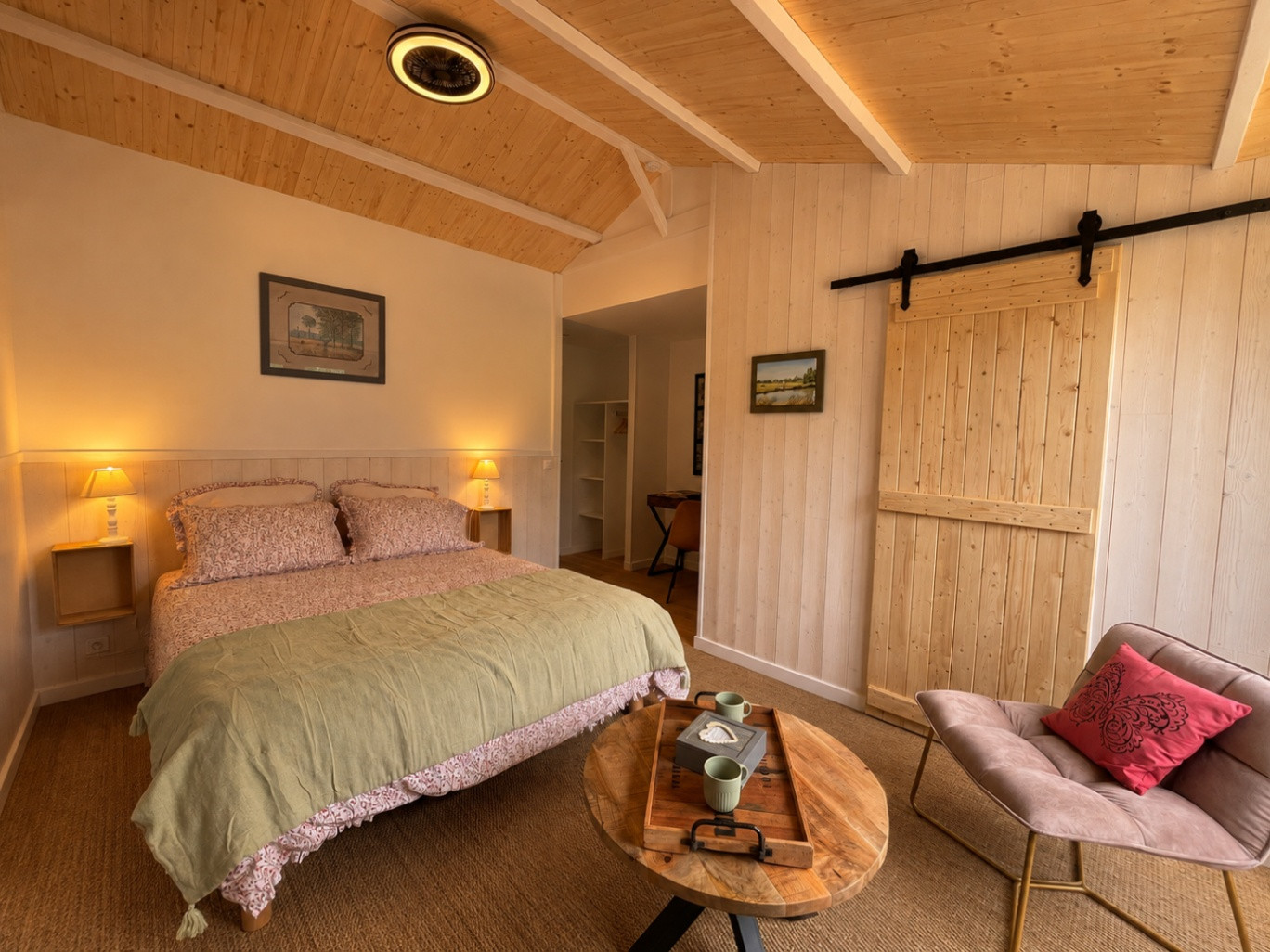 GreenGo Au Cocon de Verdure, Chambres d'hôtes nature avec cuisine, Châteauneuf Vendée près Noirmoutier"