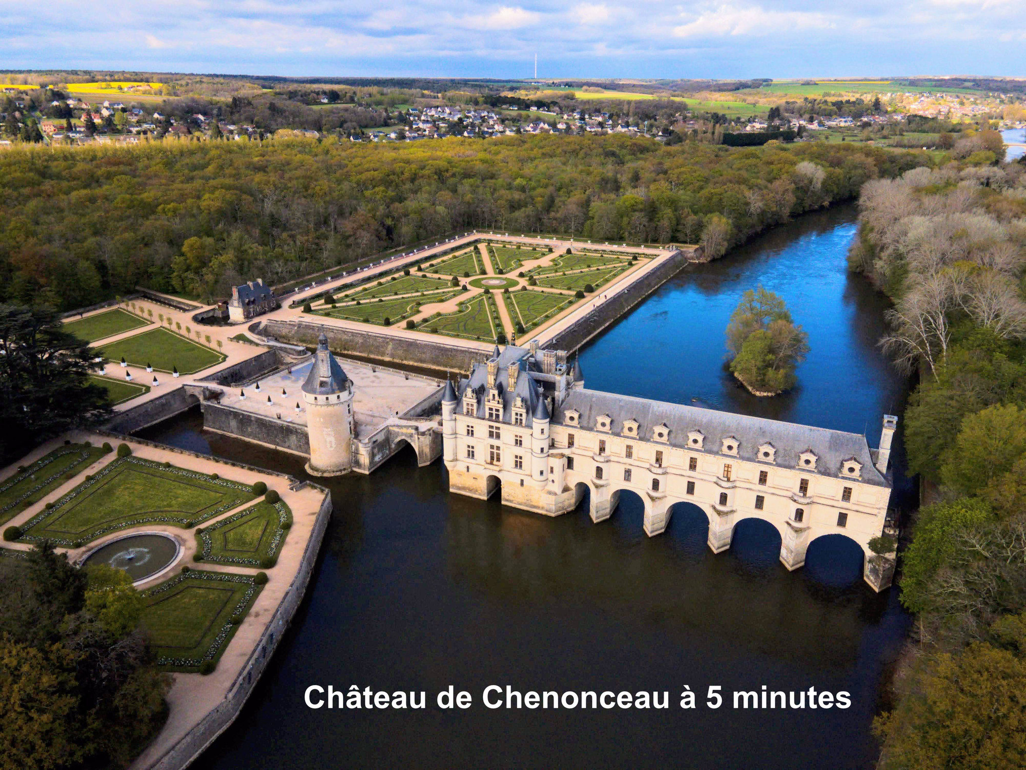 Logement GreenGo: Le chant des bois - à 5 min du Château de Chenonceau