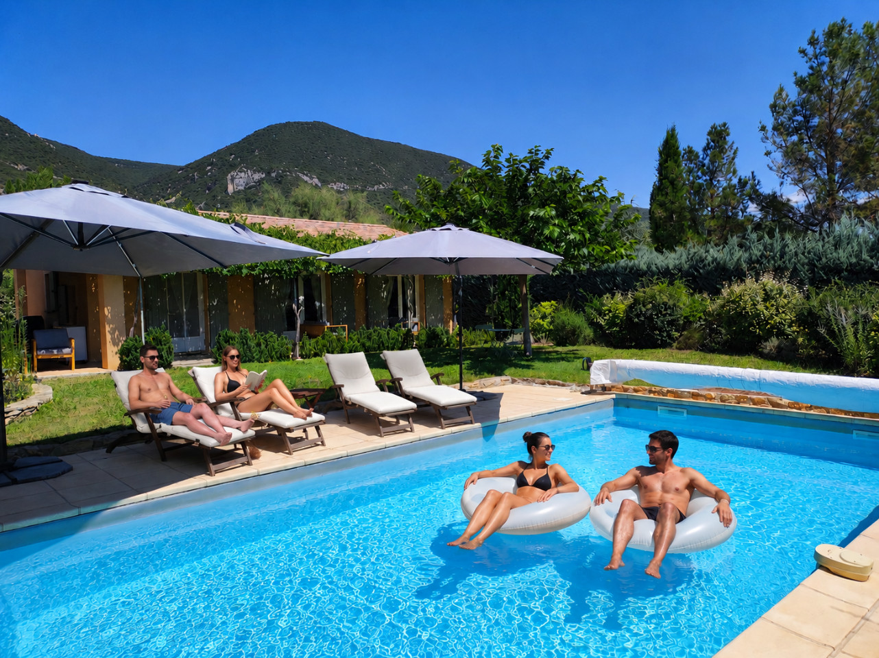 Gîte aux 4 saisons du Colorado provençal dans le Luberon