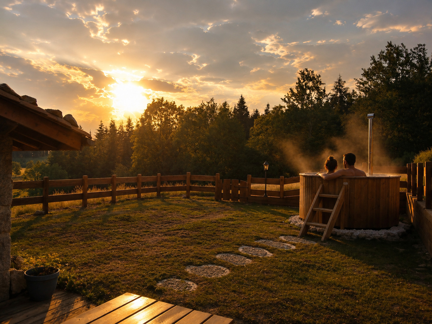 GreenGo "Refuge Aquilae" : Maison d'hôtes indépendante avec bain nordique, sauna, soins et petit déjeuner.