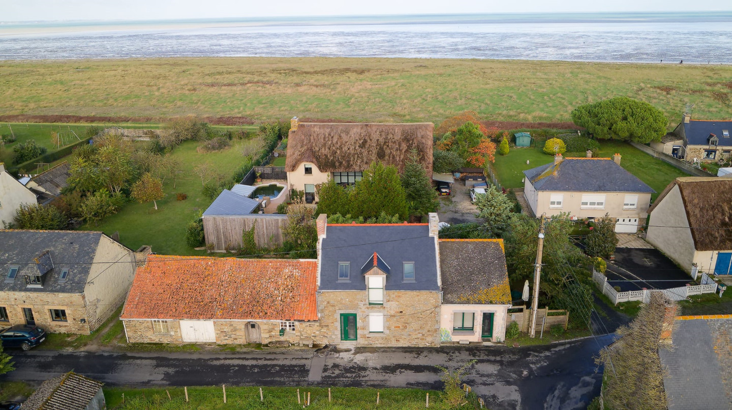 "la Palourdine" en Baie du Mont saint à Michel à Cherrueix, Gite de charme, Bretagne