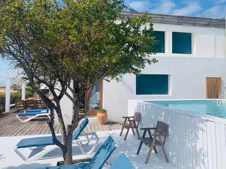 Villa face a la mer Saint pierre la mer