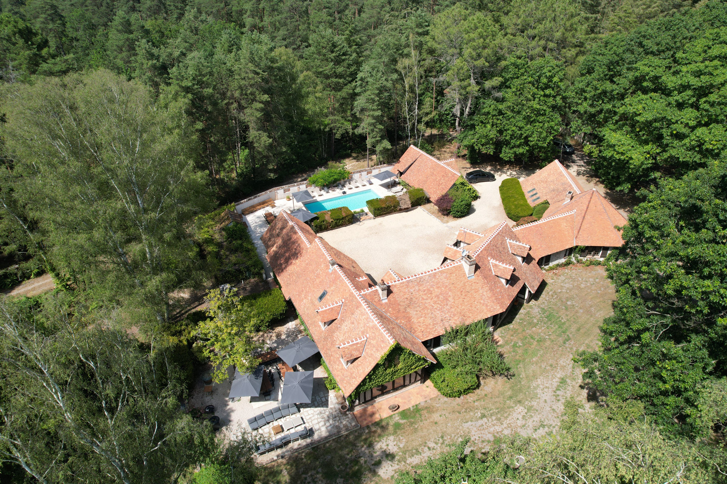 Domaine les Courtils - 55 hectares de forêts et d'étangs