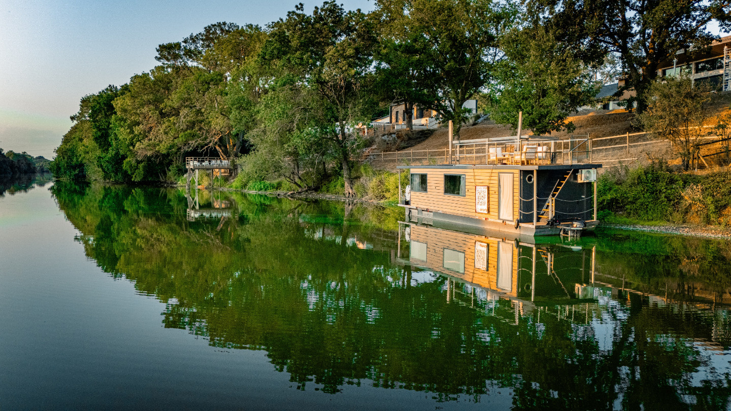 GreenGo Bateau Logement tout confort, vue magique