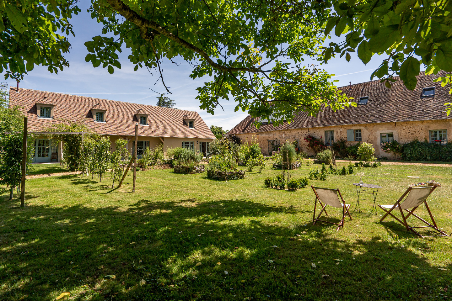 Logement GreenGo: Guesthouse du Potager du Manoir de Vacheresses