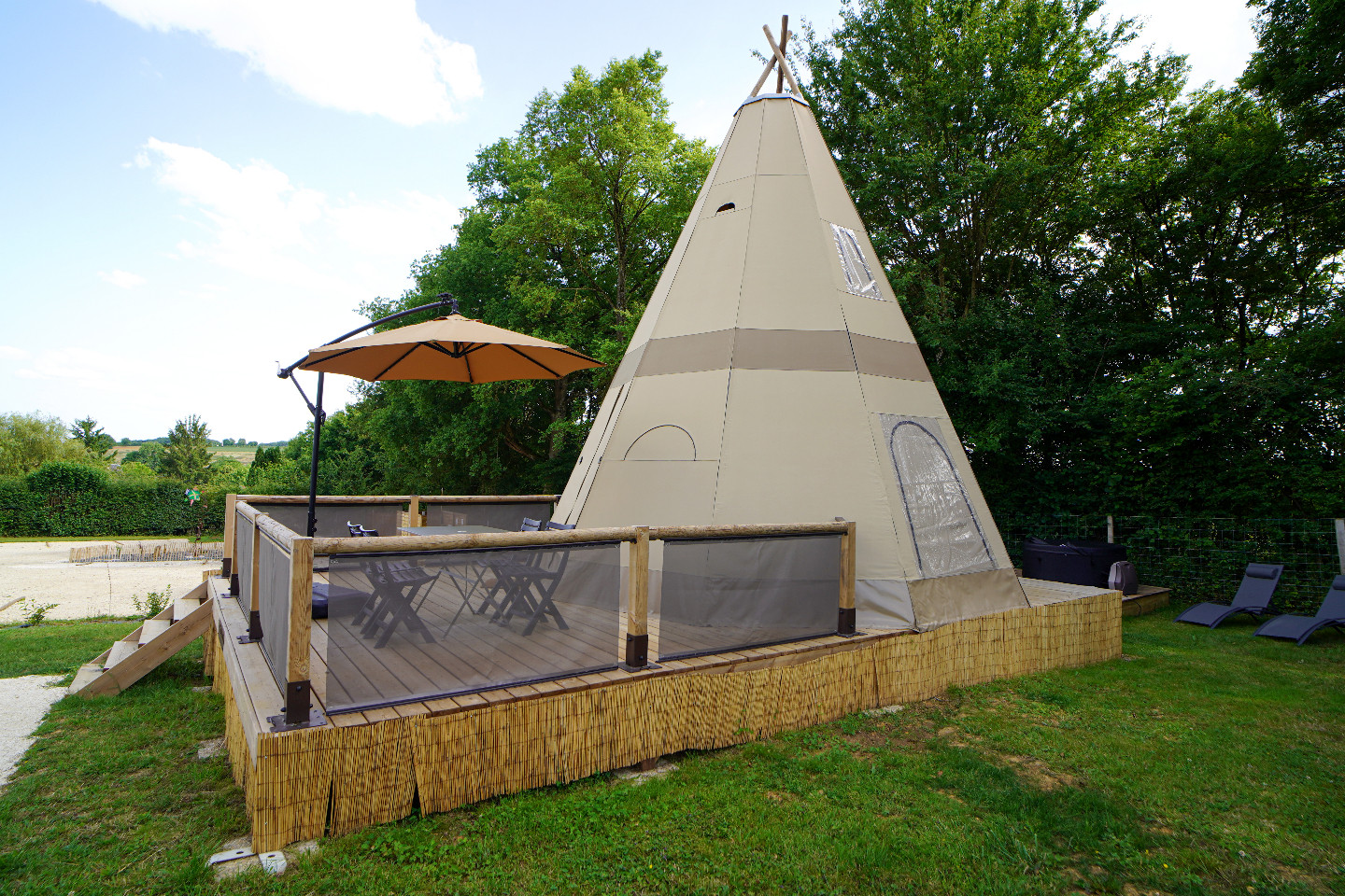 Hôte GreenGo: Le Tipi à étage de l'Orée des 4 chemins