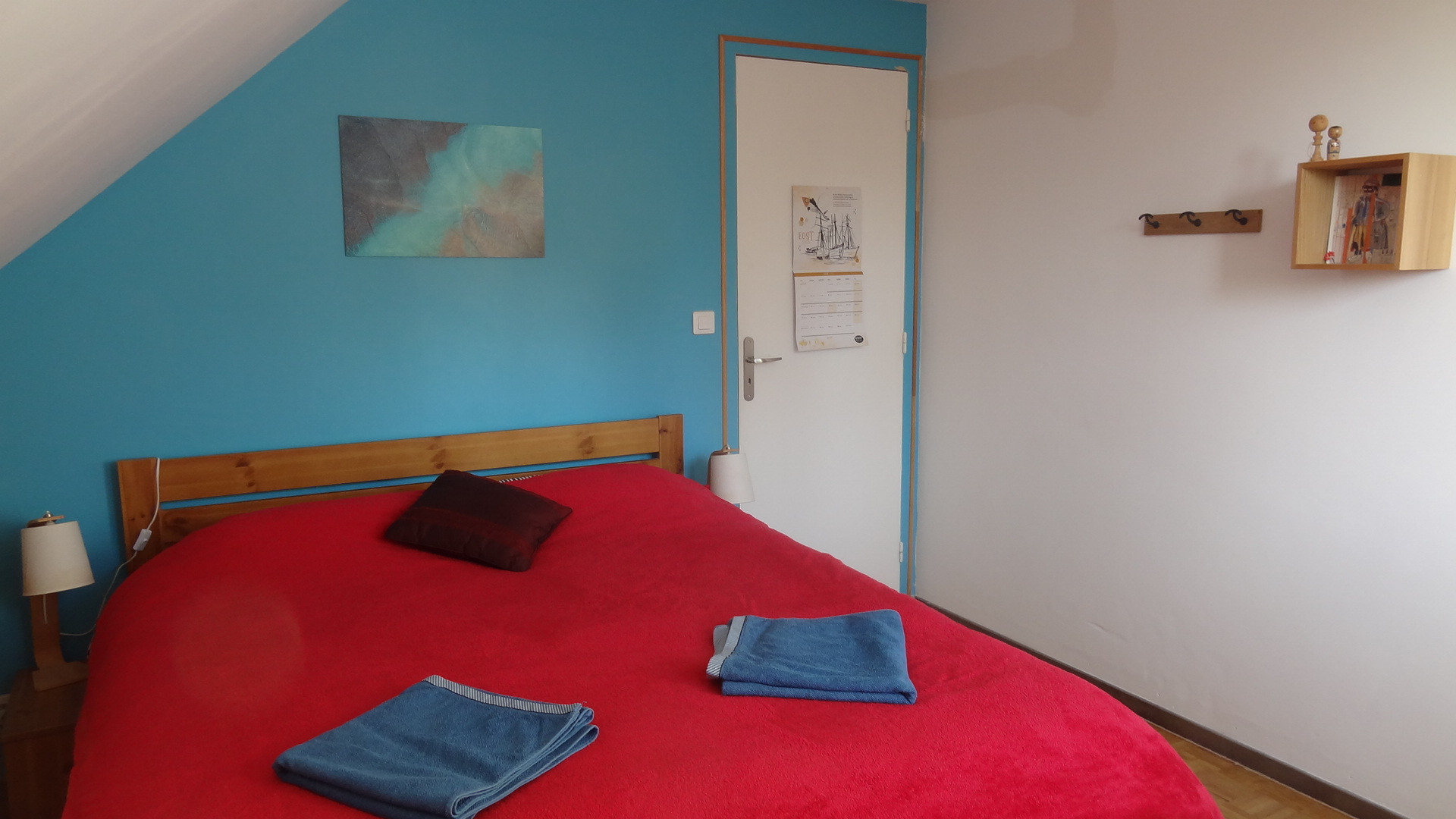 Logement GreenGo: Chambre et salle de bain privée dans Maison vue mer
