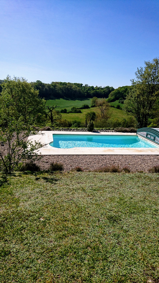 Maison détente, nature, piscine