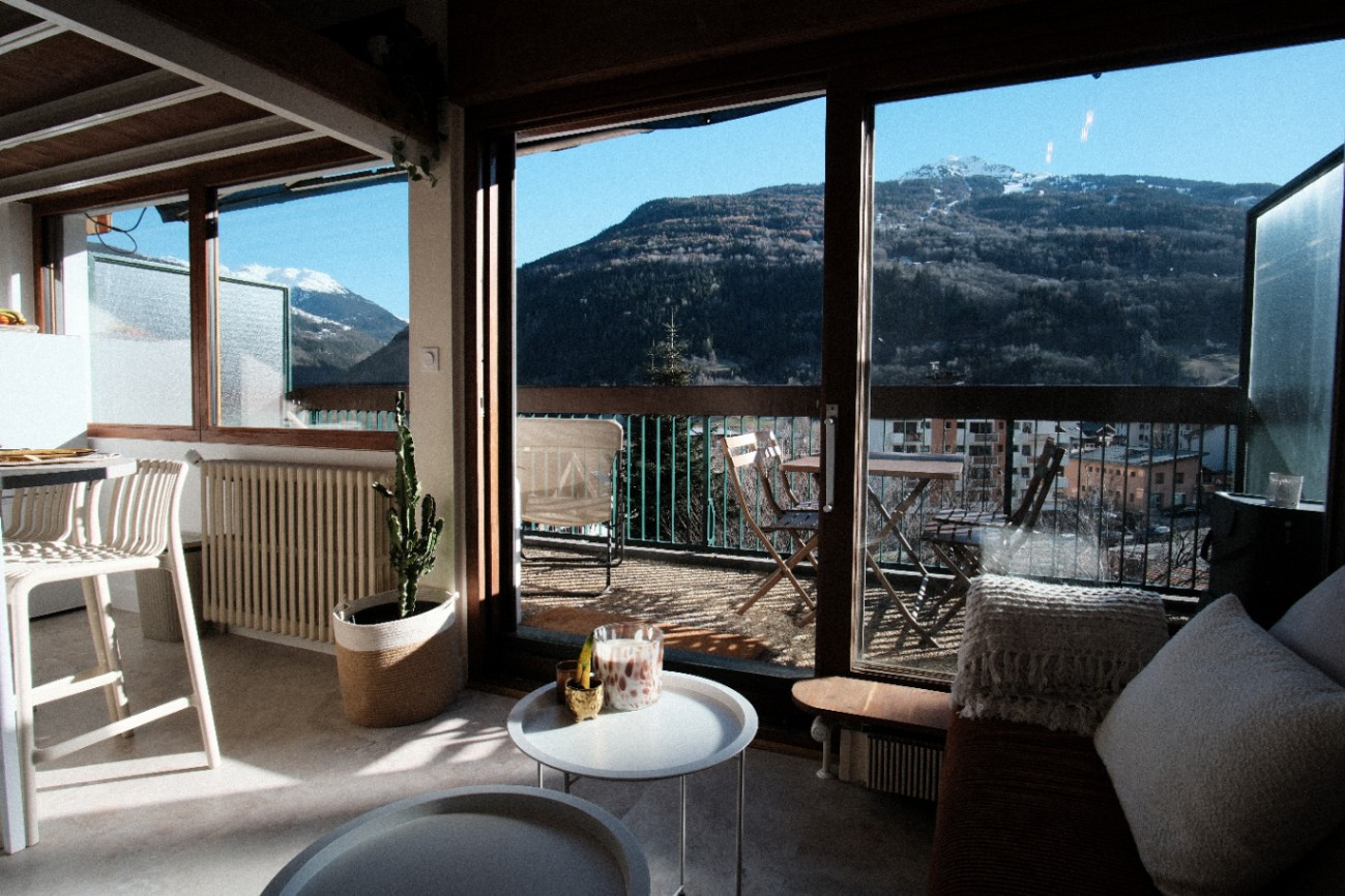 Cocon vue sur les Arcs